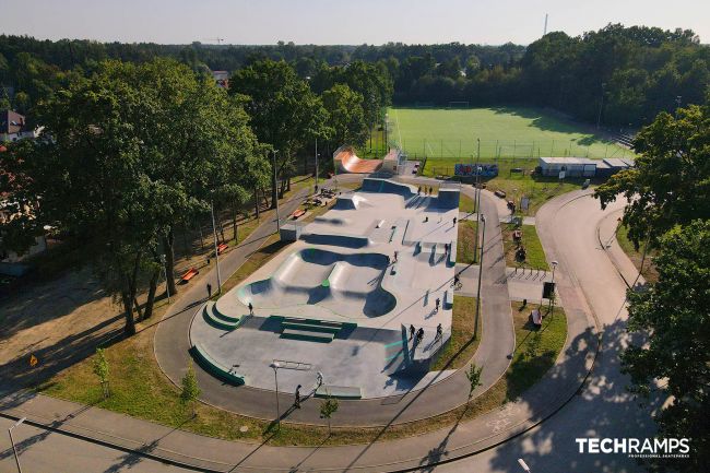 Zielonka skatepark